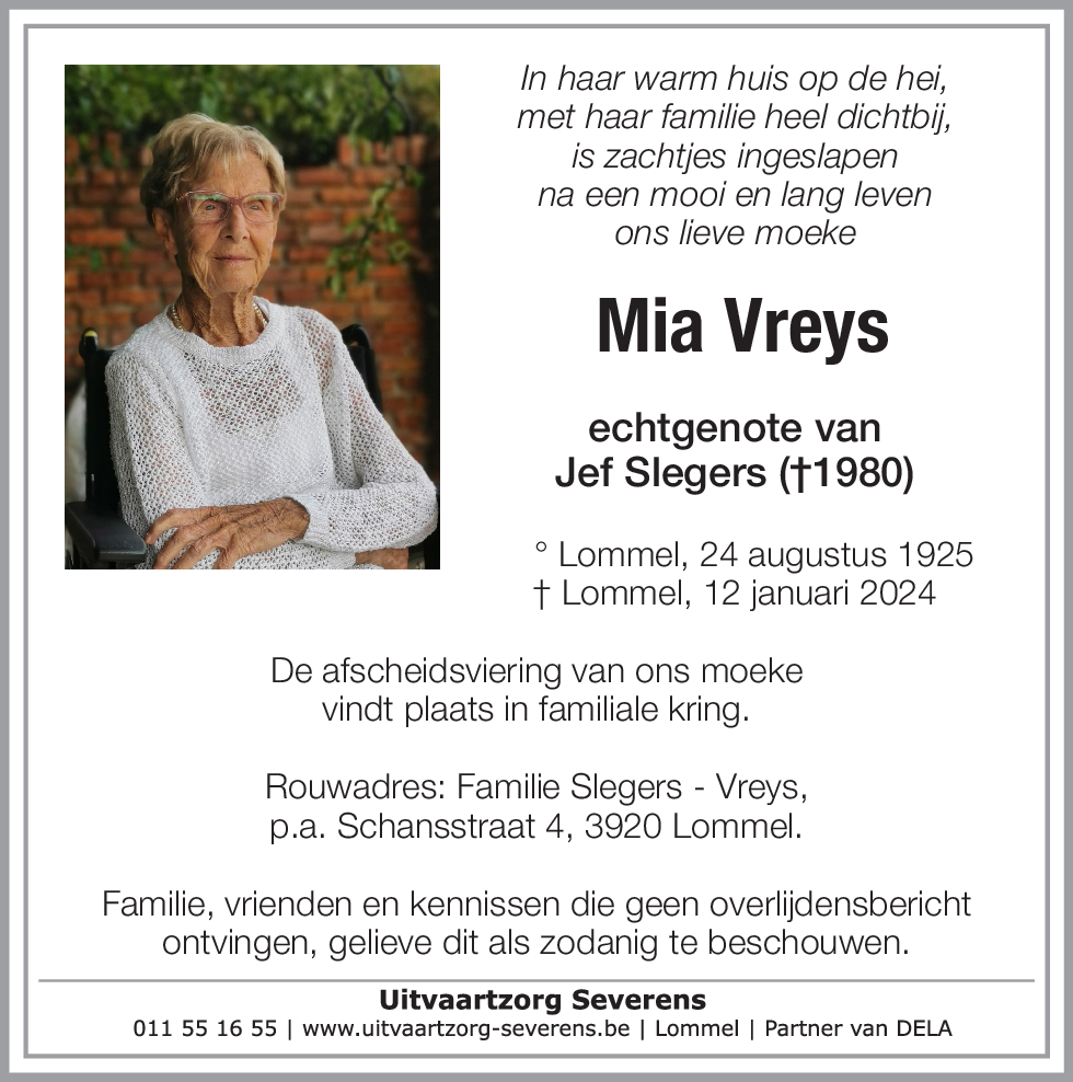 Maria Vreys