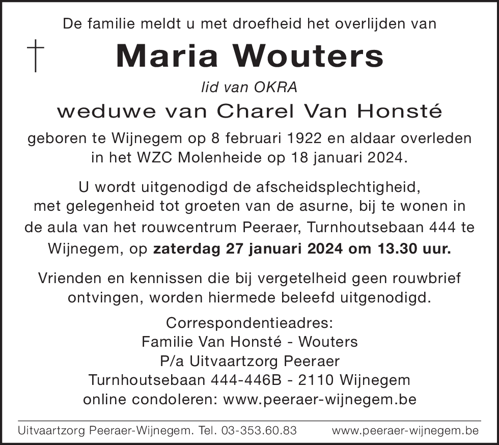 Maria Wouters