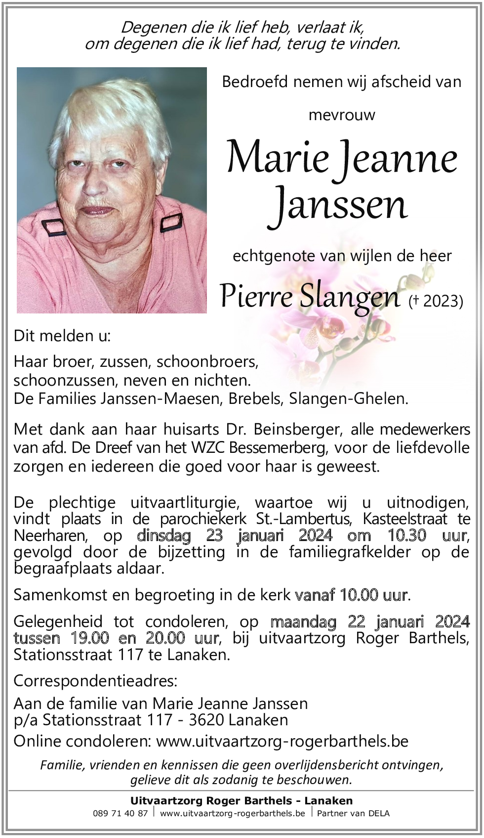 Marie Jeanne Janssen