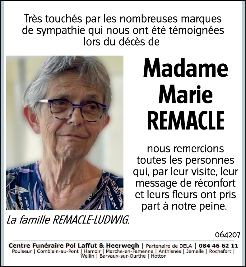 Marie REMACLE