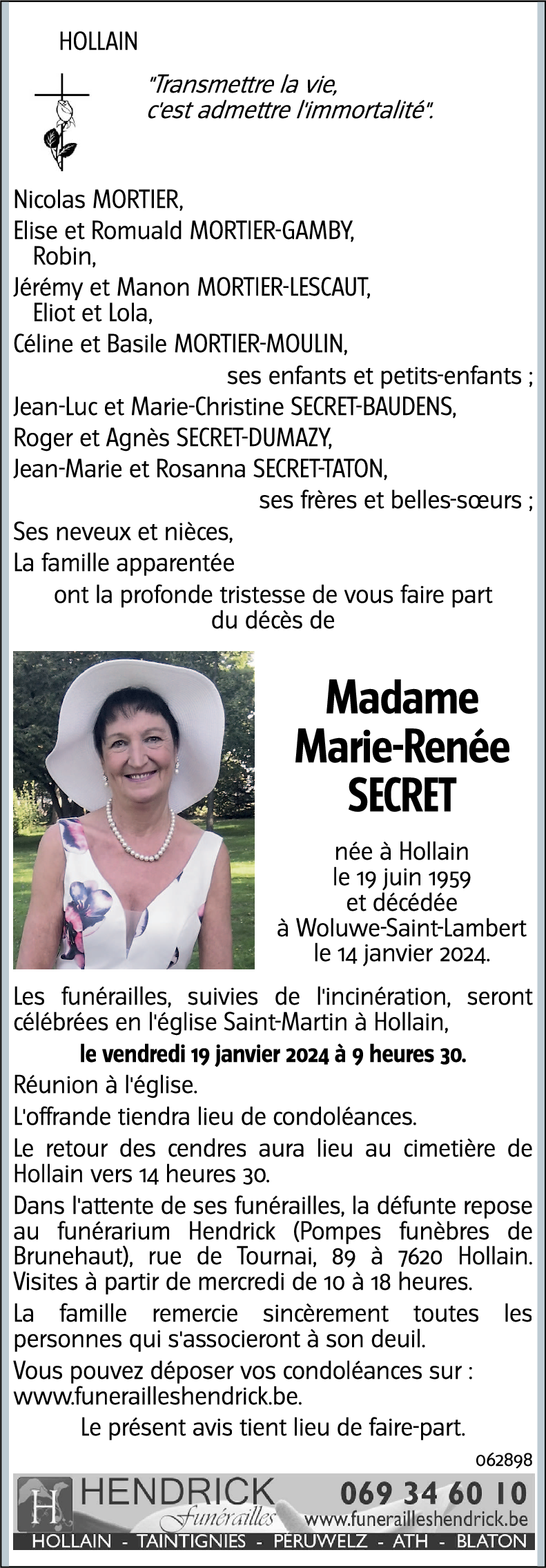 Marie-Renée SECRET