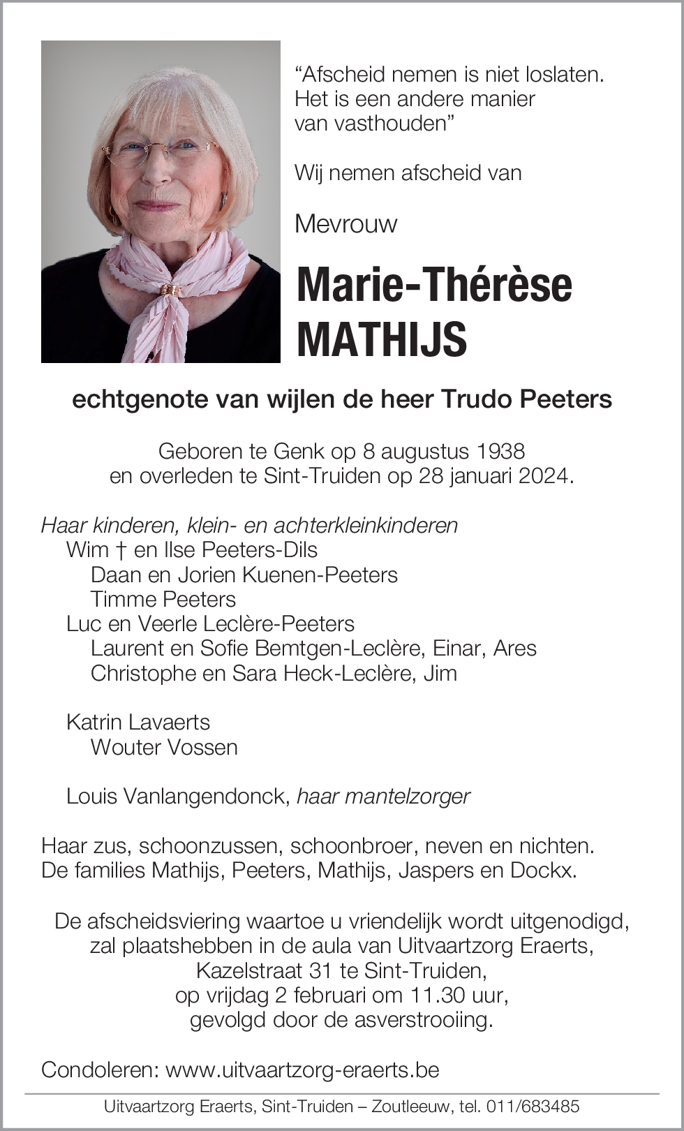 Marie-Thérèse Mathijs