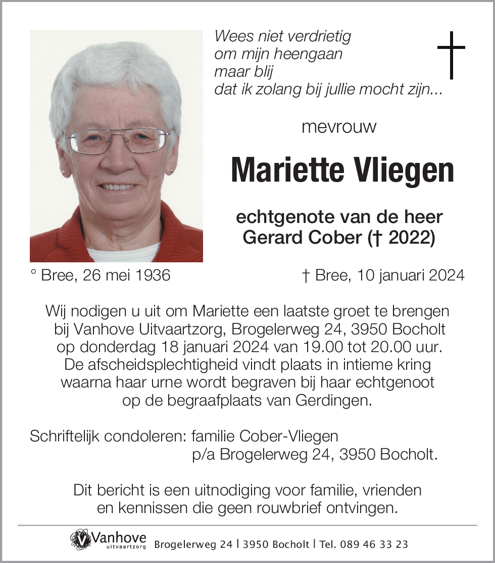 Mariette Vliegen