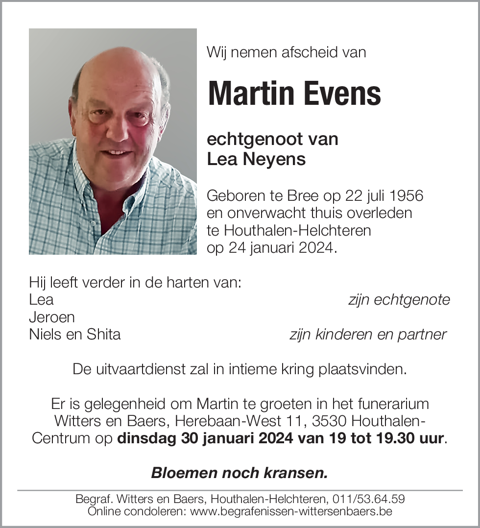 Martin Evens