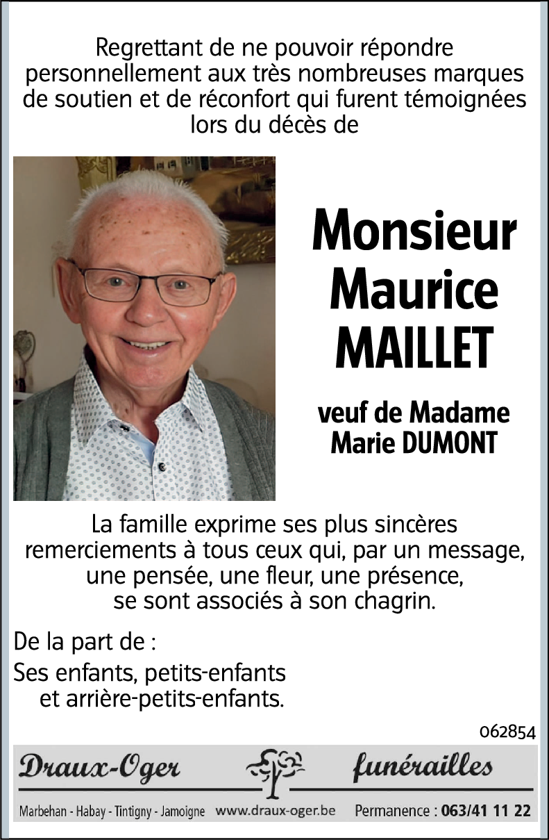 Maurice MAILLET