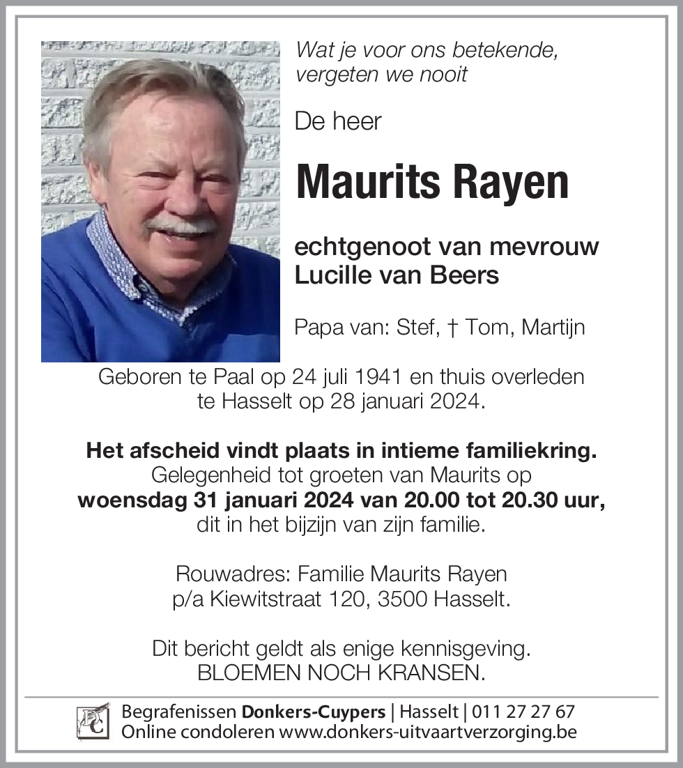 Maurits Rayen