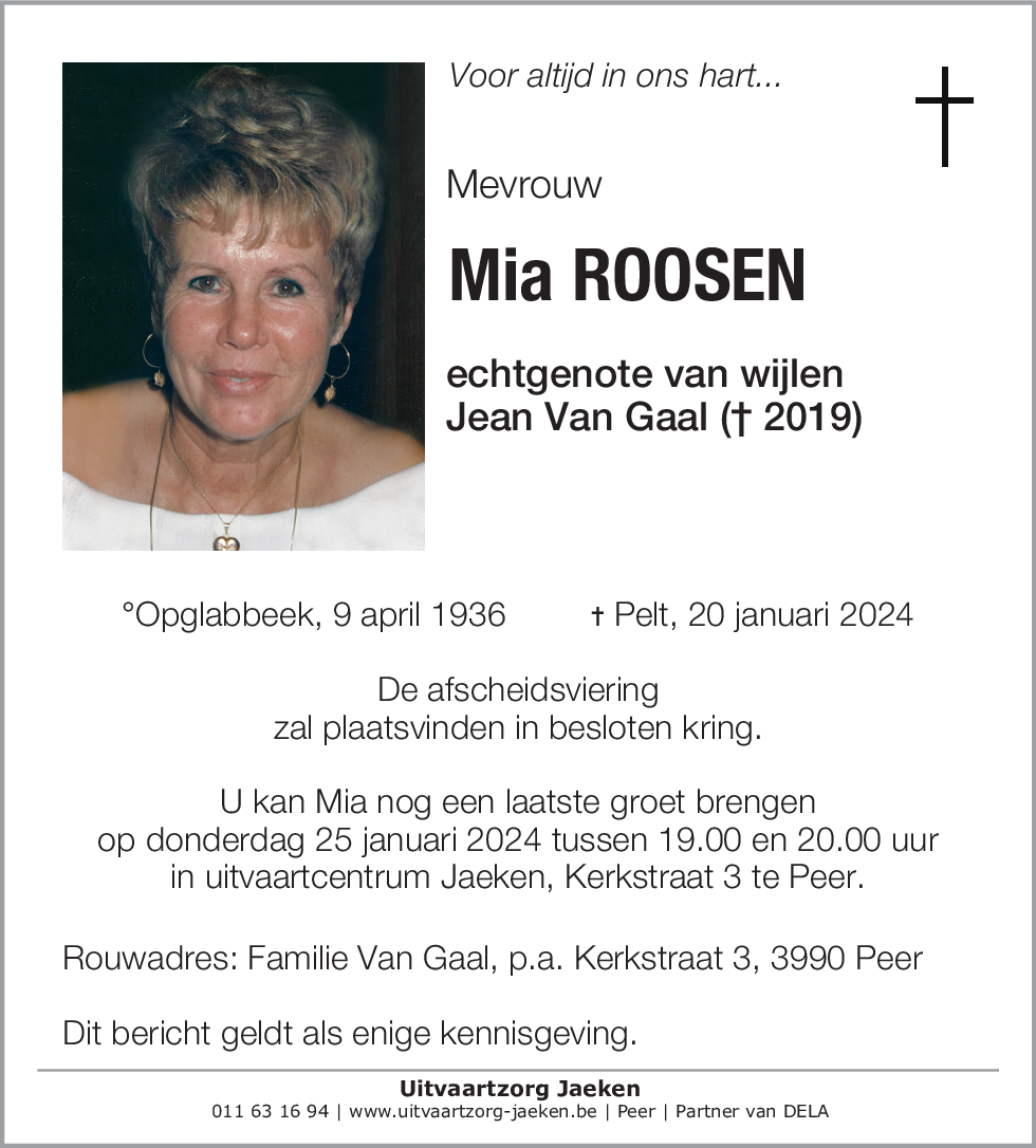 Mia Roosen