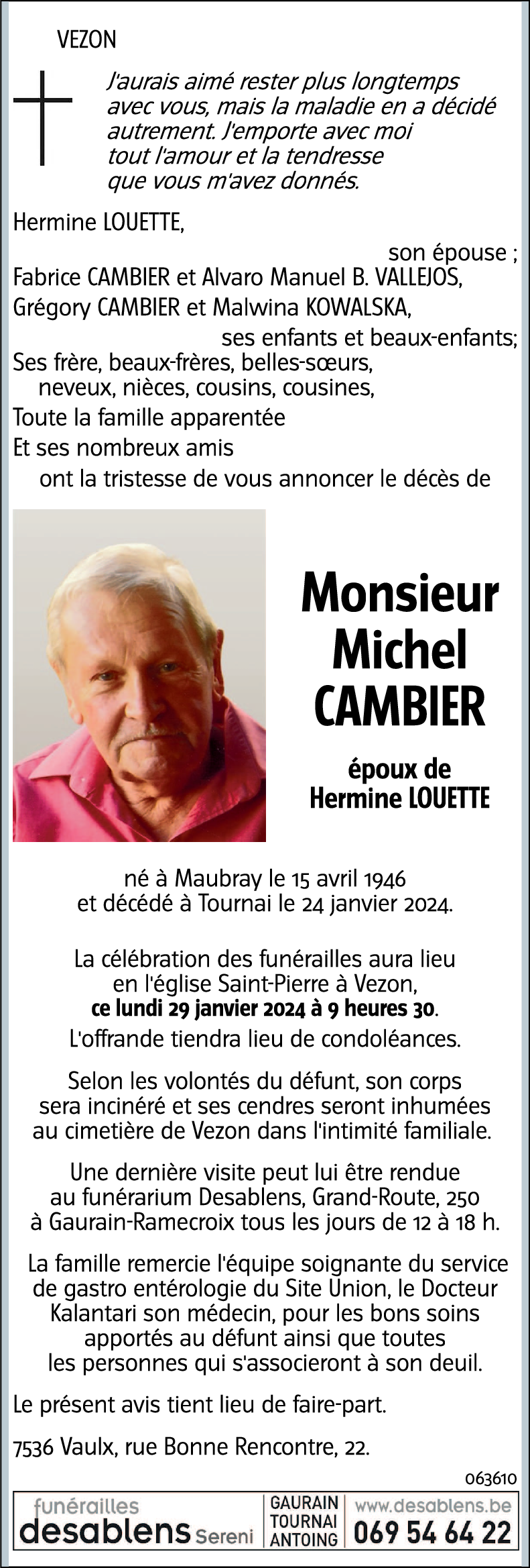 Michel CAMBIER