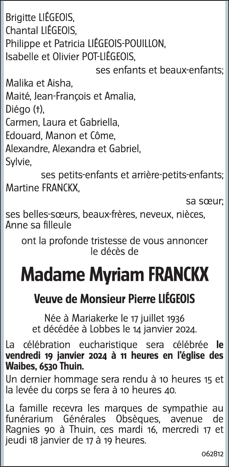 Myriam Franckx