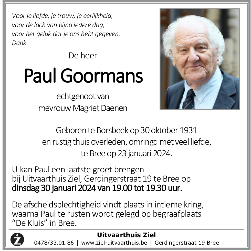 Paul Goormans