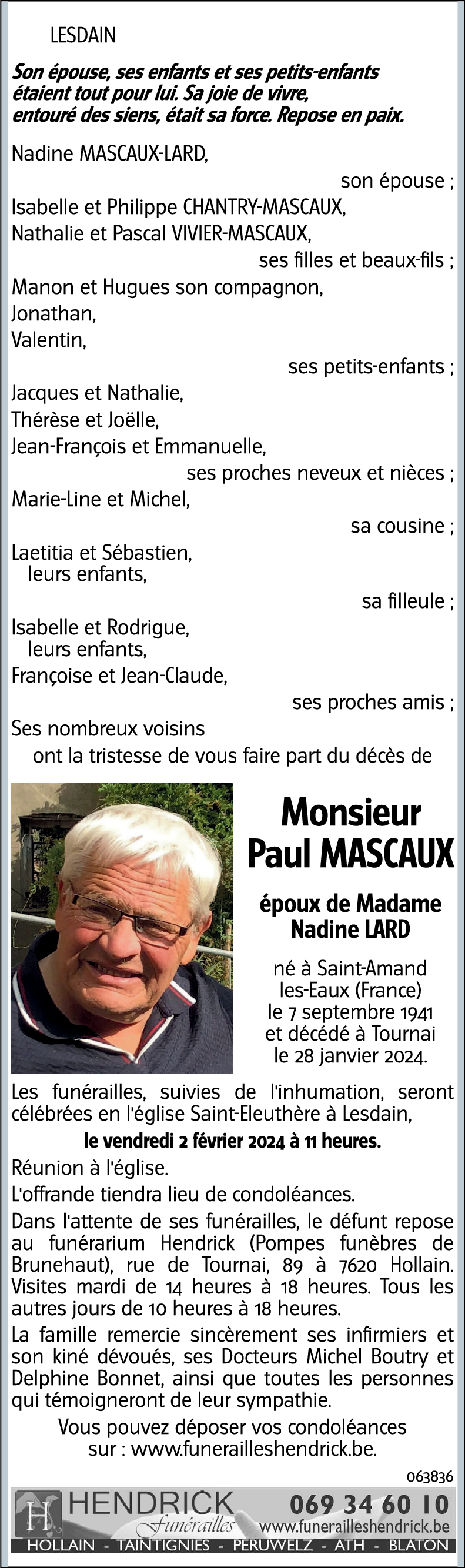 Paul MASCAUX