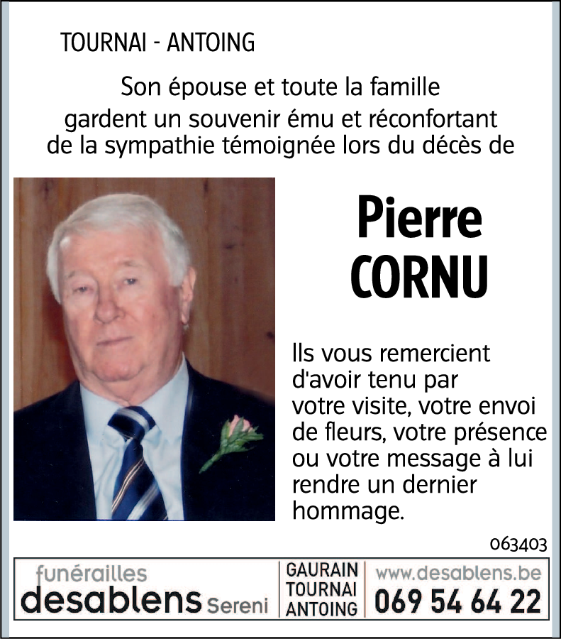 Pierre CORNU