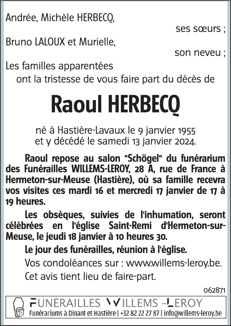 Raoul HERBECQ