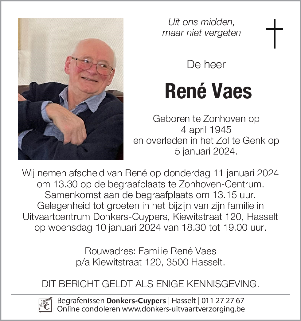 René Vaes