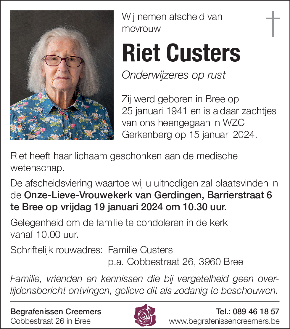 Riet Custers