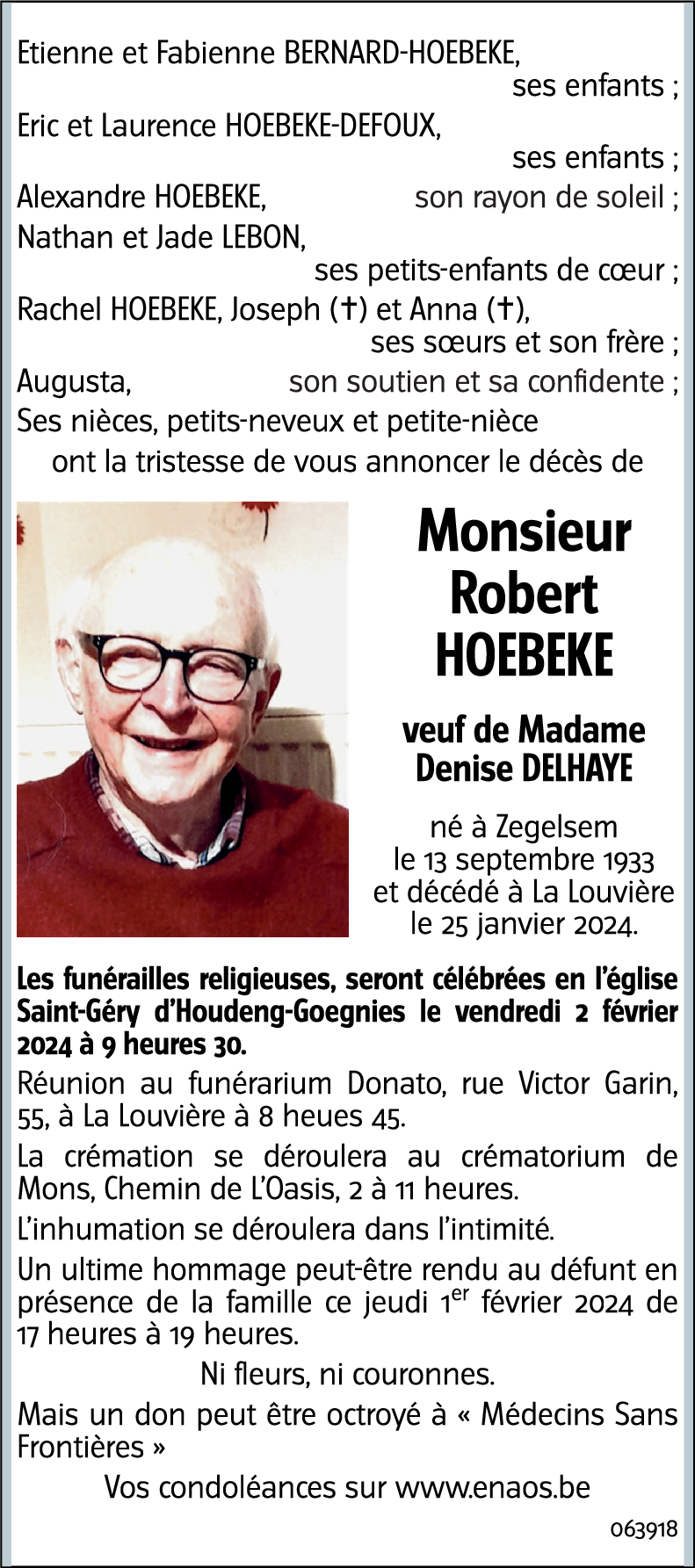 Robert HOEBEKE