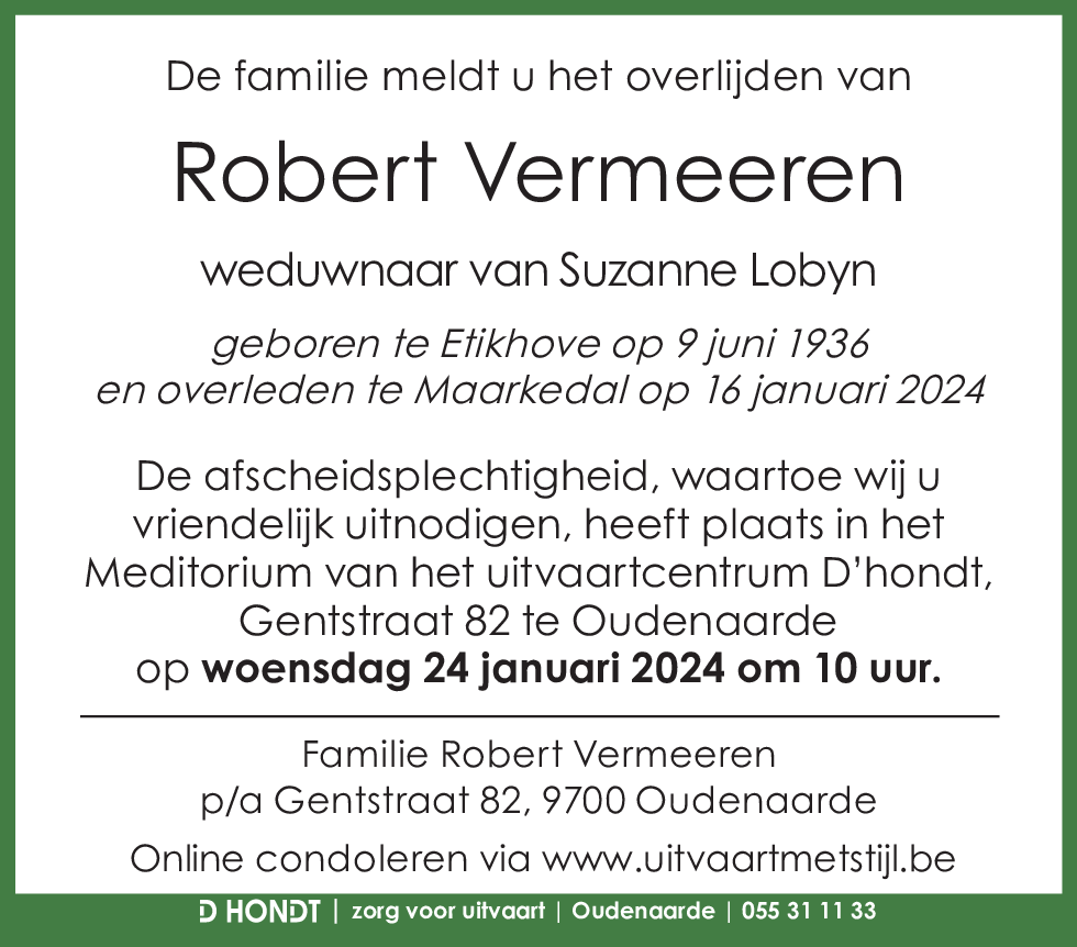 Robert Vermeeren