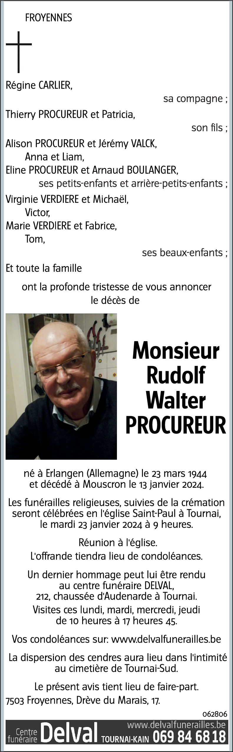 Rudolf Walter Procureur