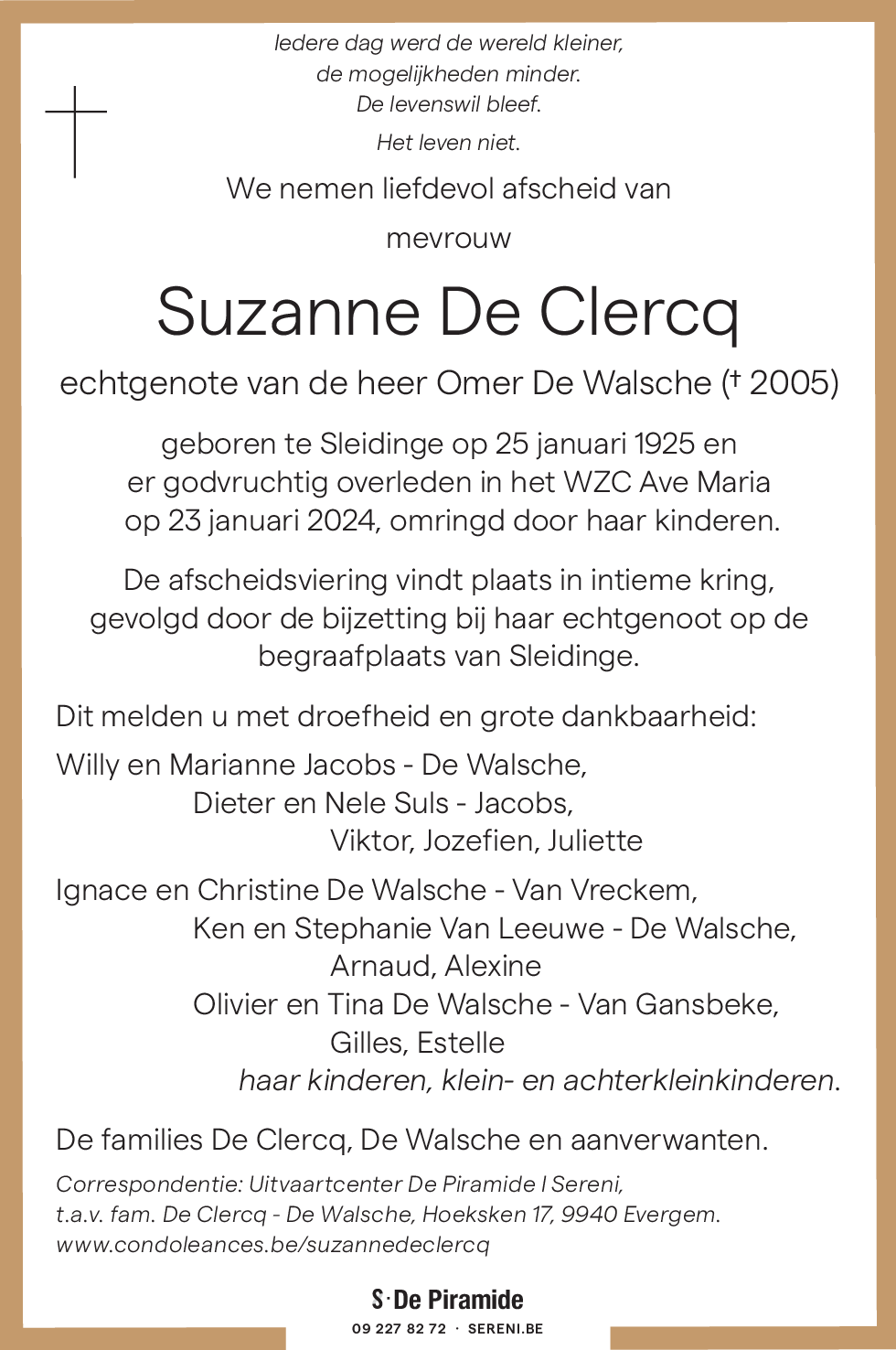 Suzanna De Clercq