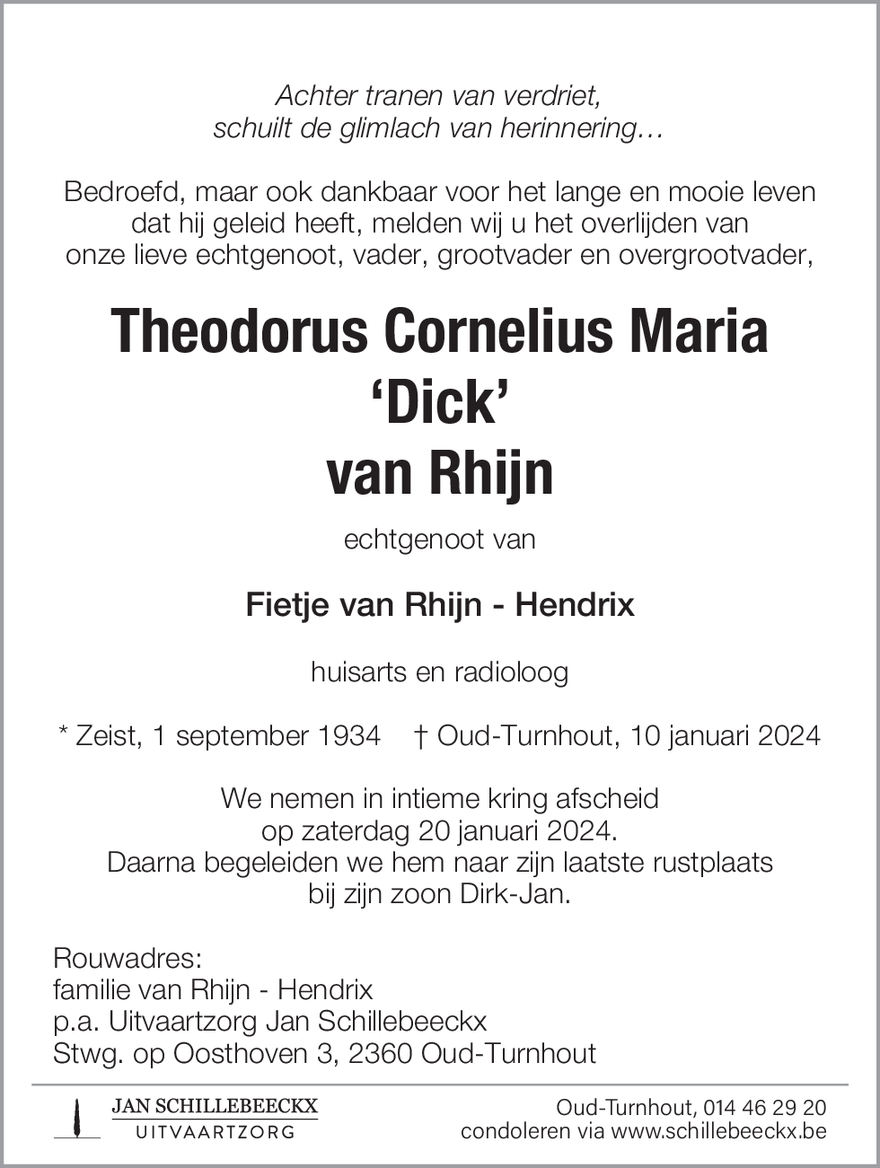 Theodorus van Rhijn