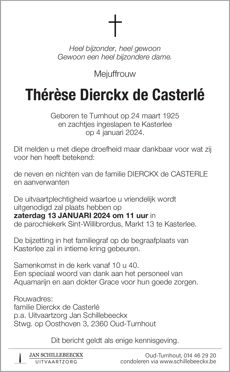 Thérèse Dierckx de Casterlé