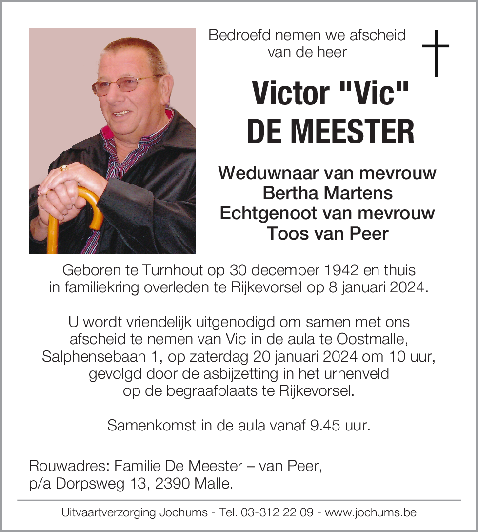 Victor De Meester