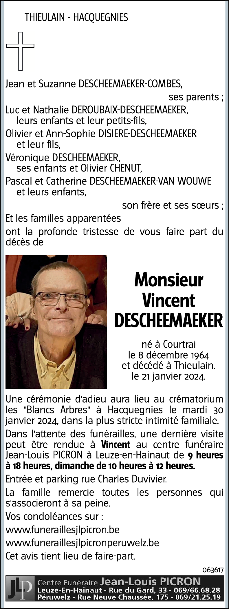 Vincent DESCHEEMAEKER