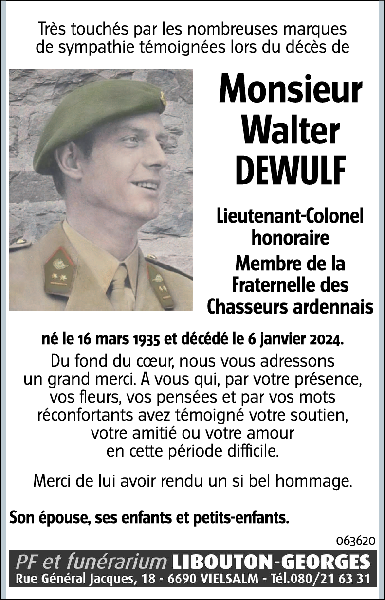 Walter DEWULF