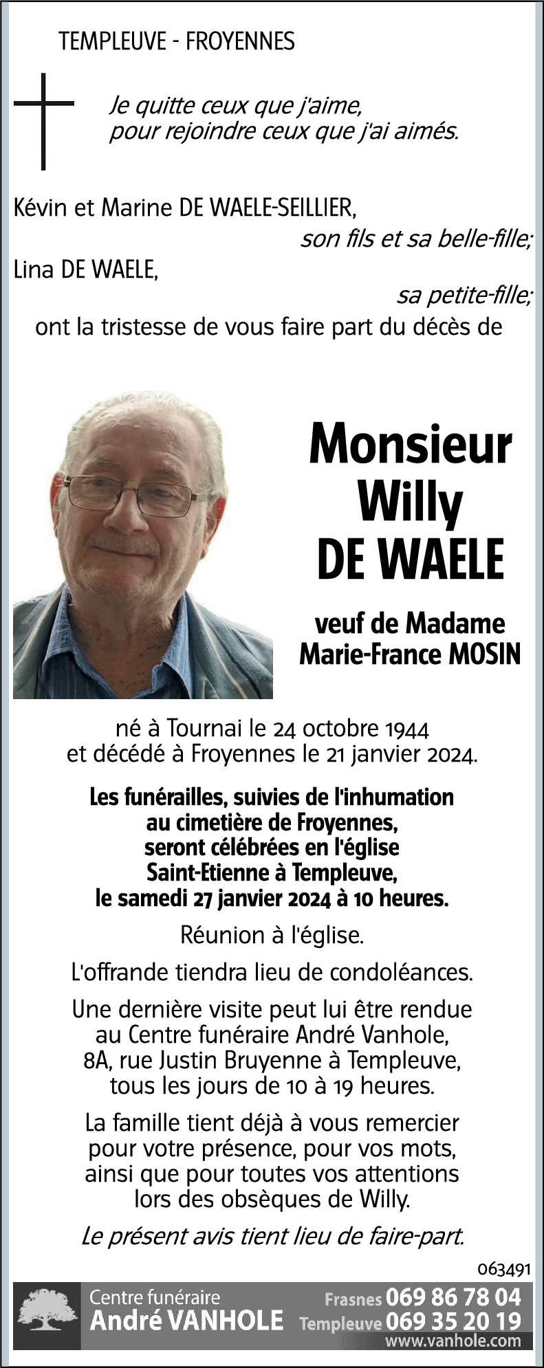 Willy DE WAELE