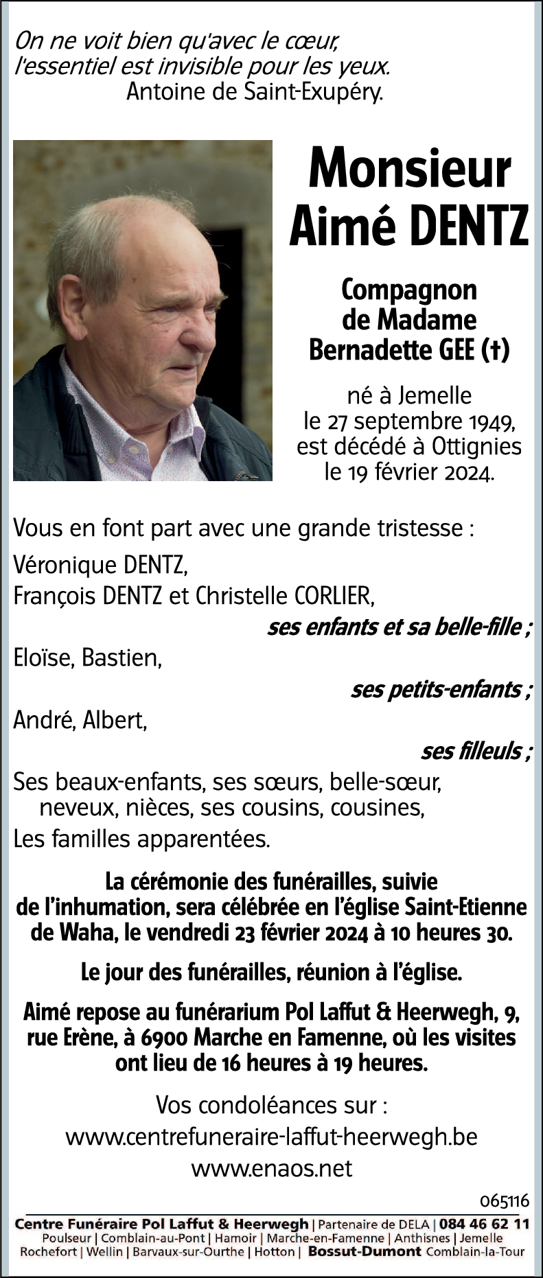 Aimé DENTZ