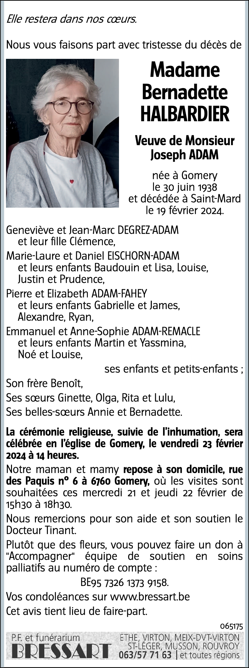 Bernadette HALBARDIER