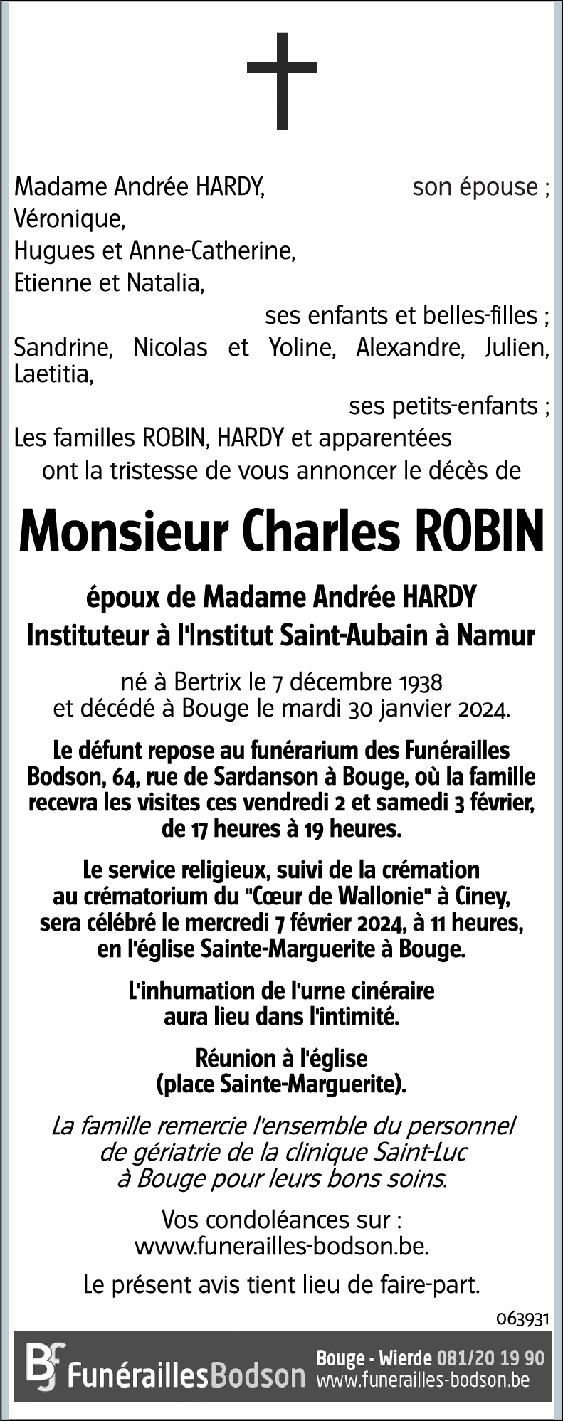 Charles ROBIN