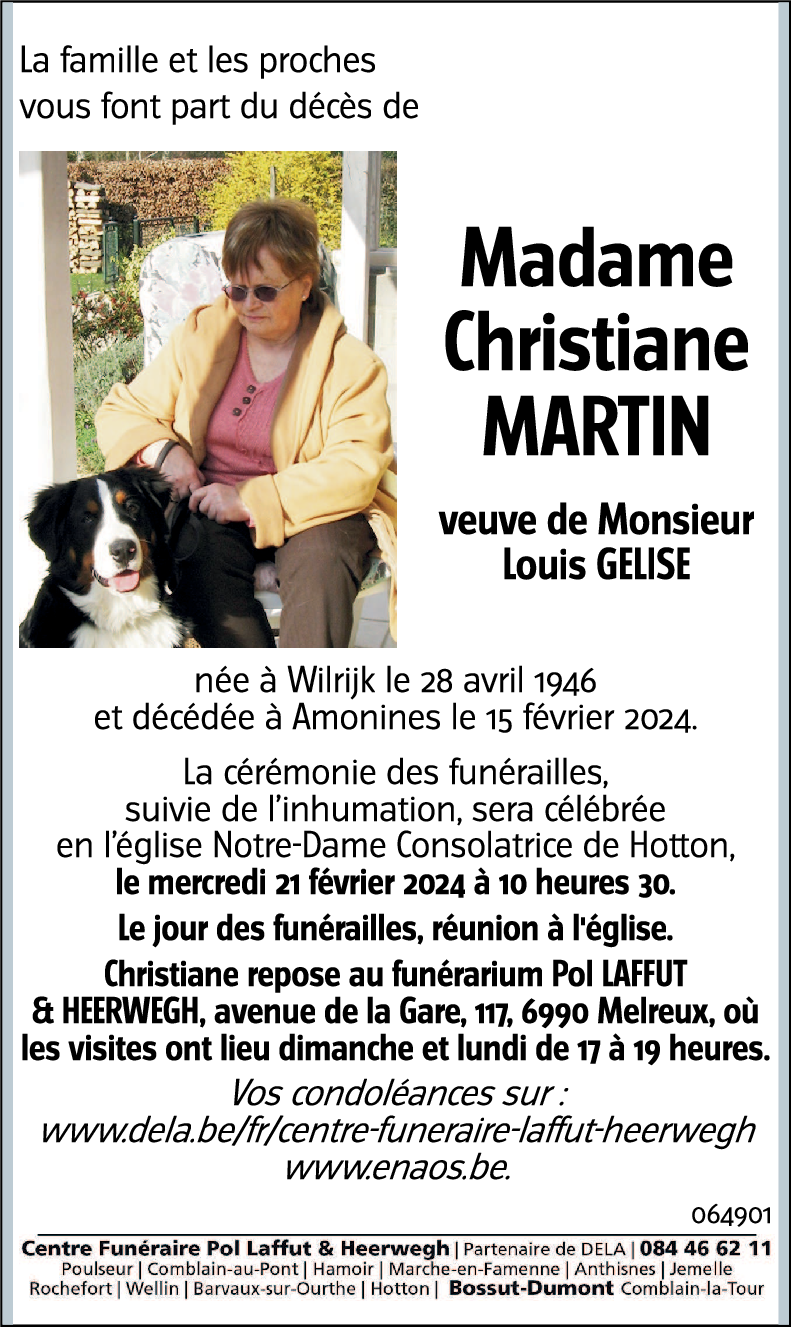 Christiane MARTIN