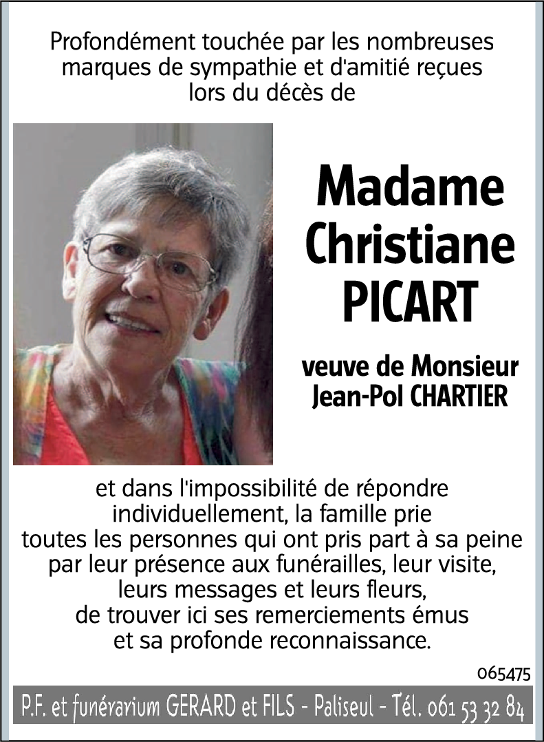 Christiane PICART