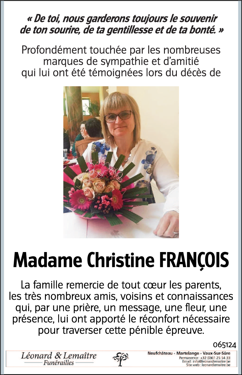 Christine FRANCOIS
