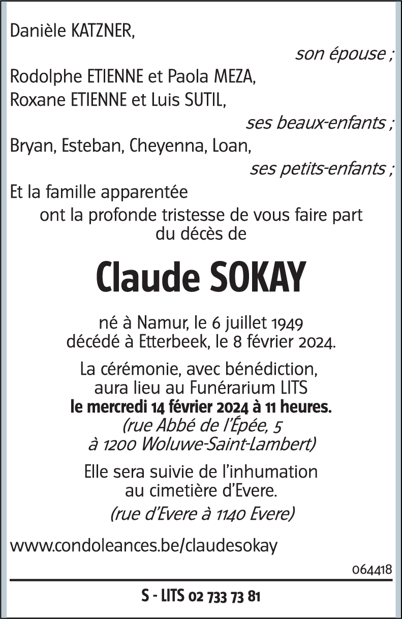 Claude Sokay