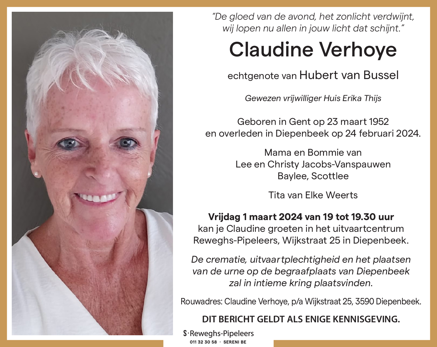 Claudine Verhoye