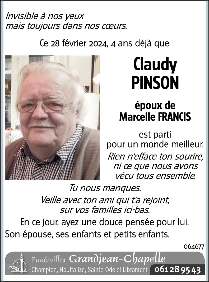 Claudy PINSON