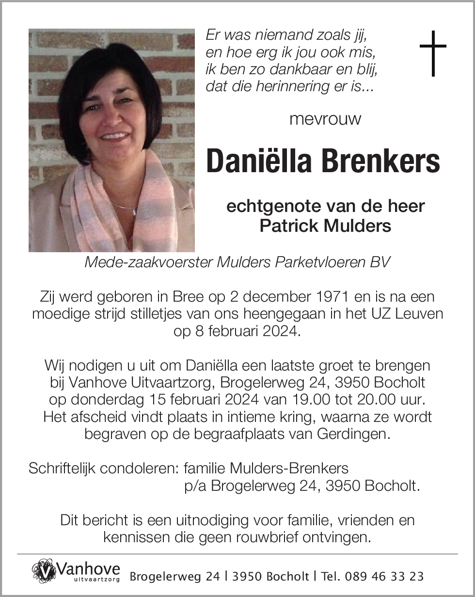 Daniëlla Brenkers