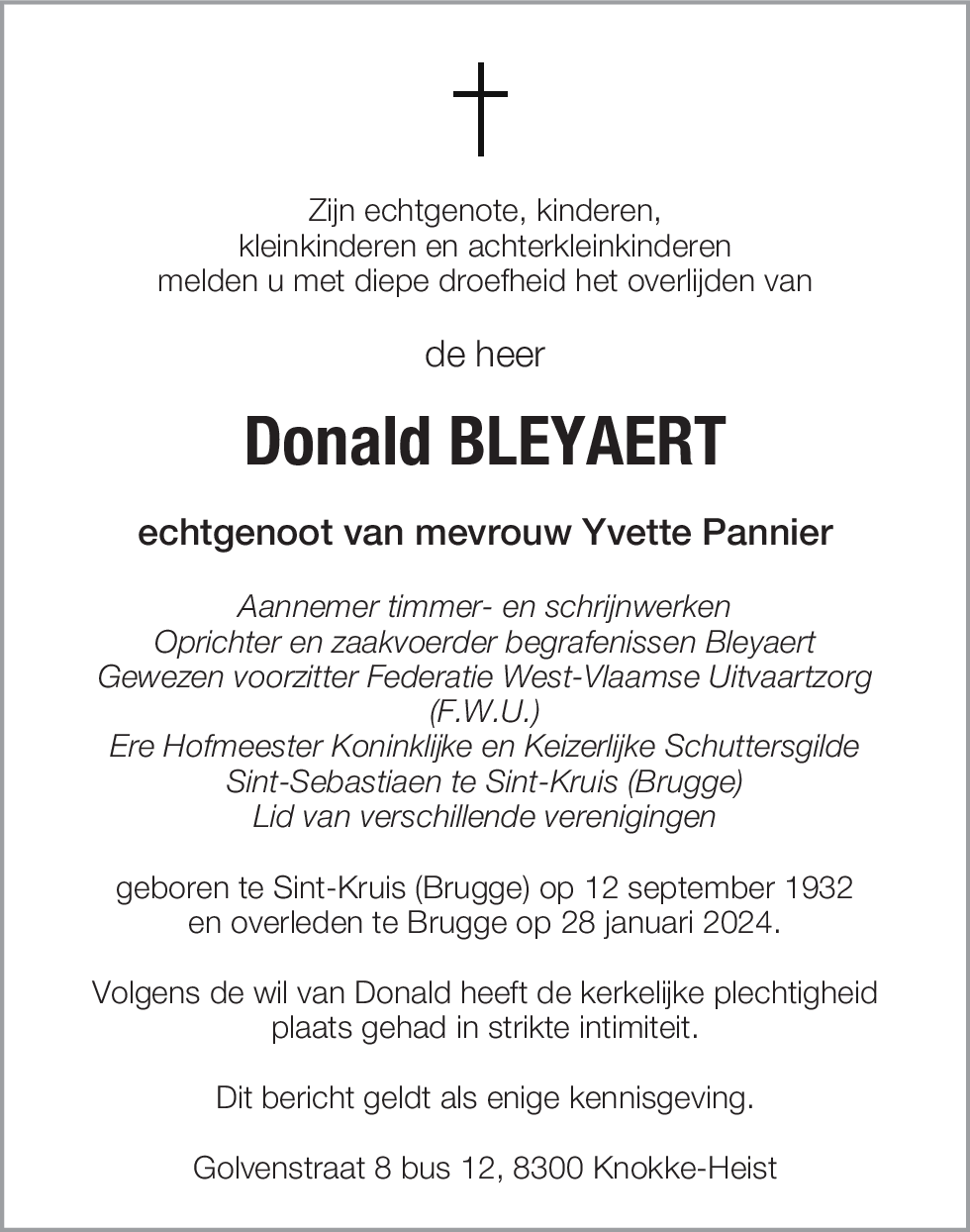 Donald Bleyaert