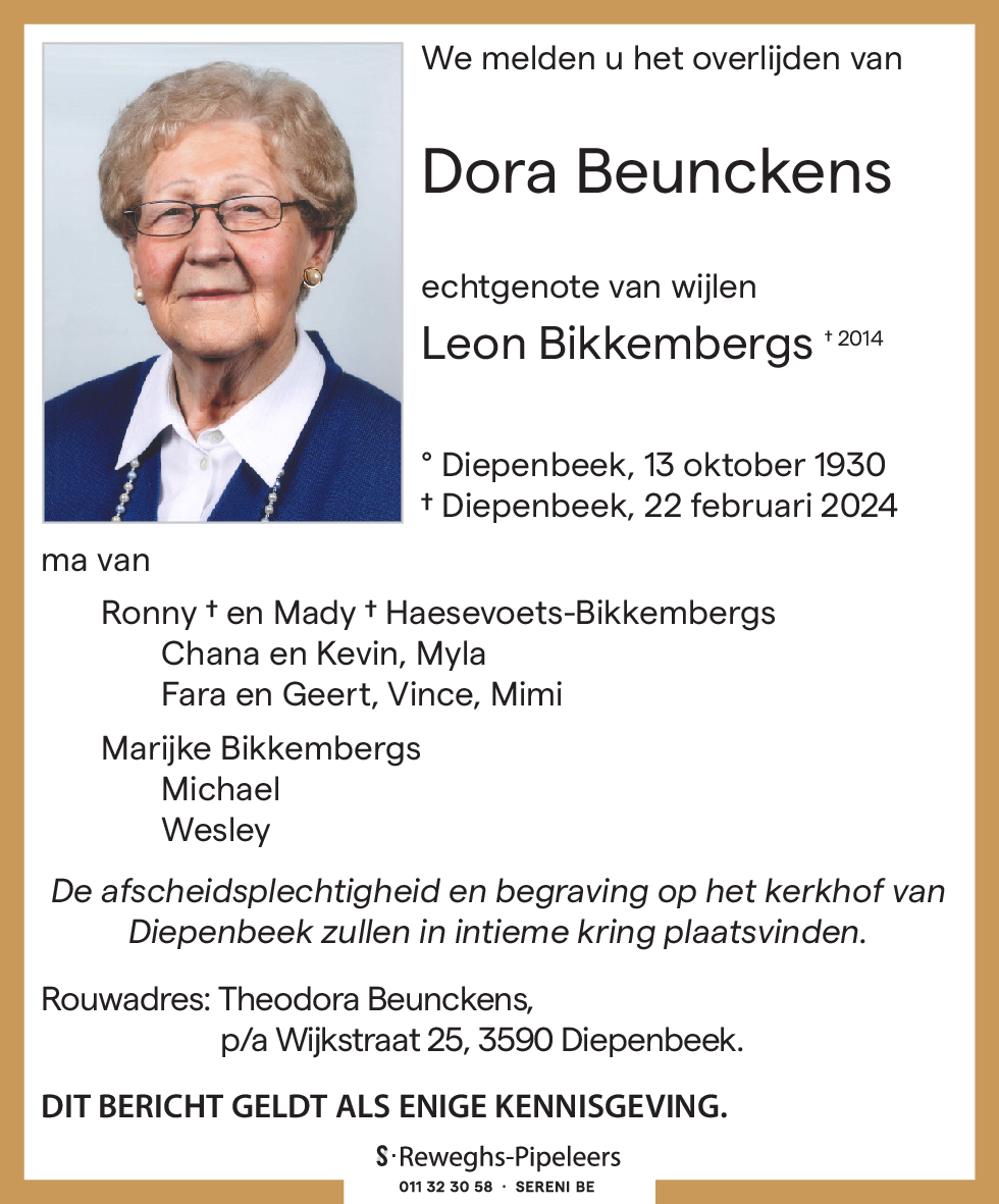 Dora Beunckens