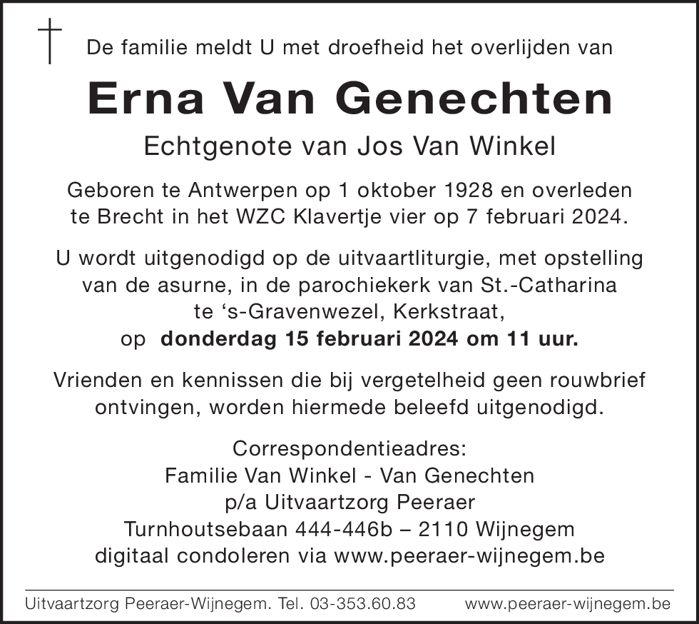 Ernestina Van Genechten