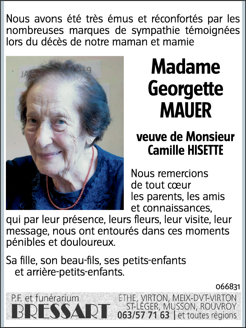Georgette MAUER