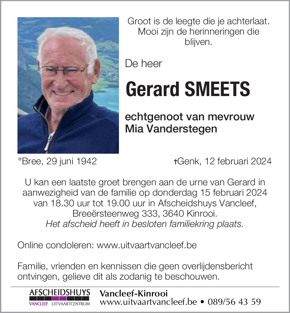 Gerard Smeets