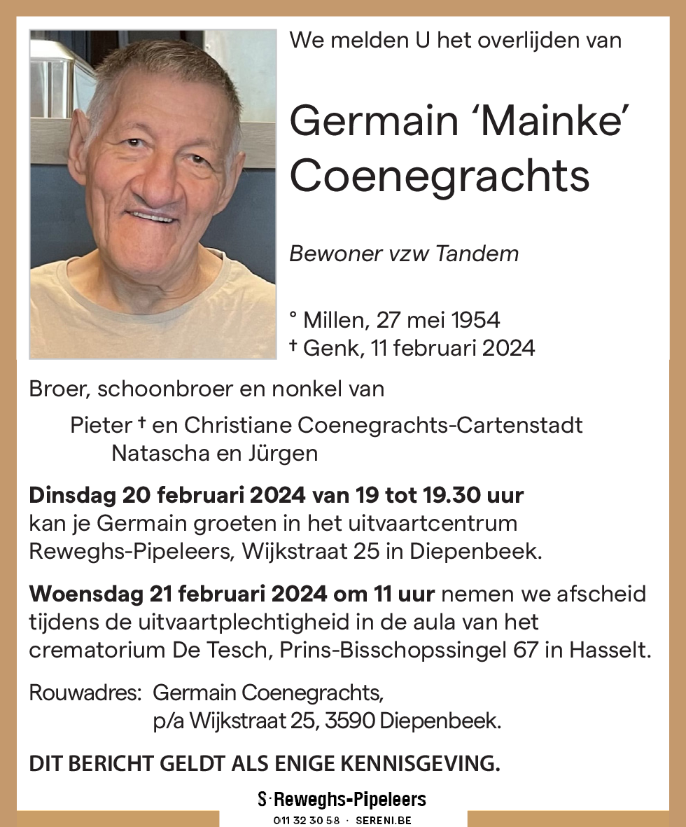 Germain Coenegrachts