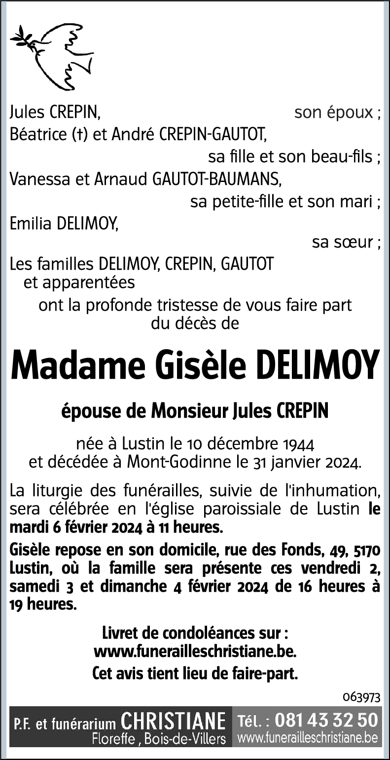 Gisèle DELIMOY