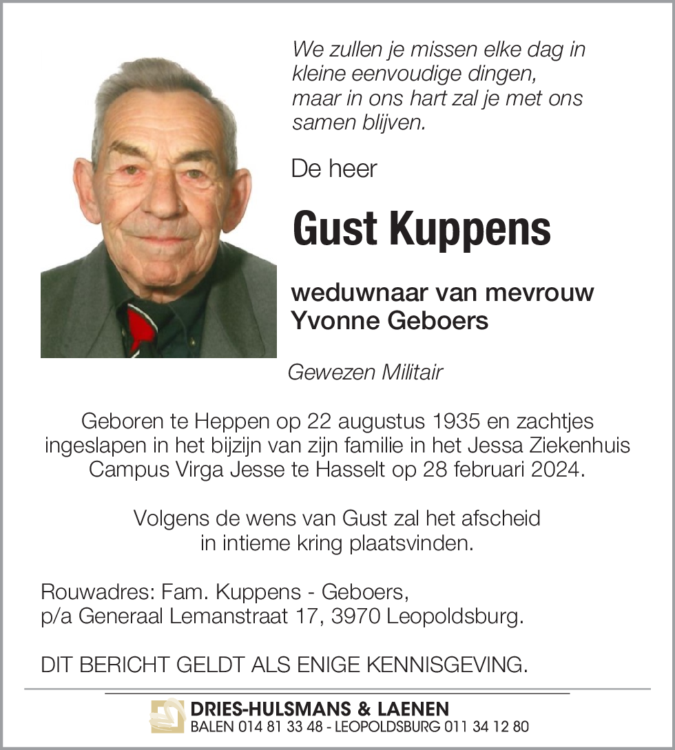 Gust Kuppens