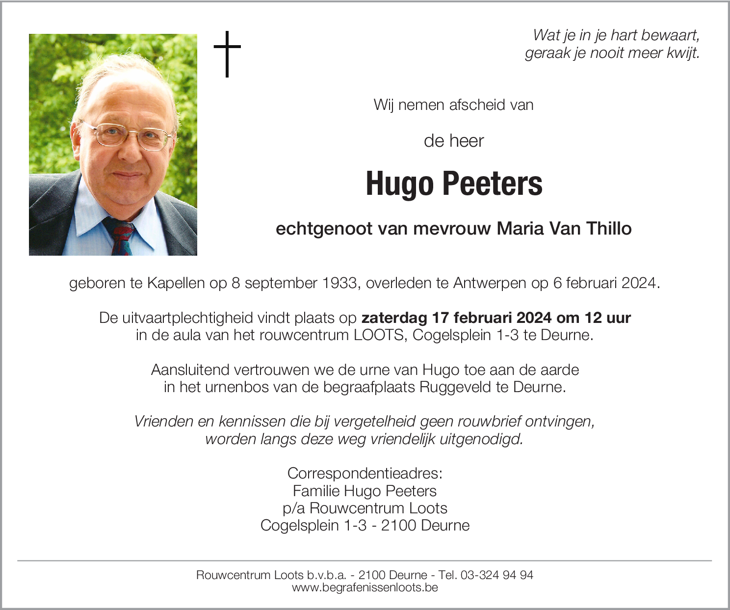 Hugo Peeters