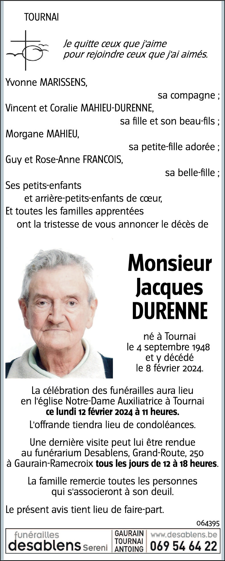 Jacques DURENNE