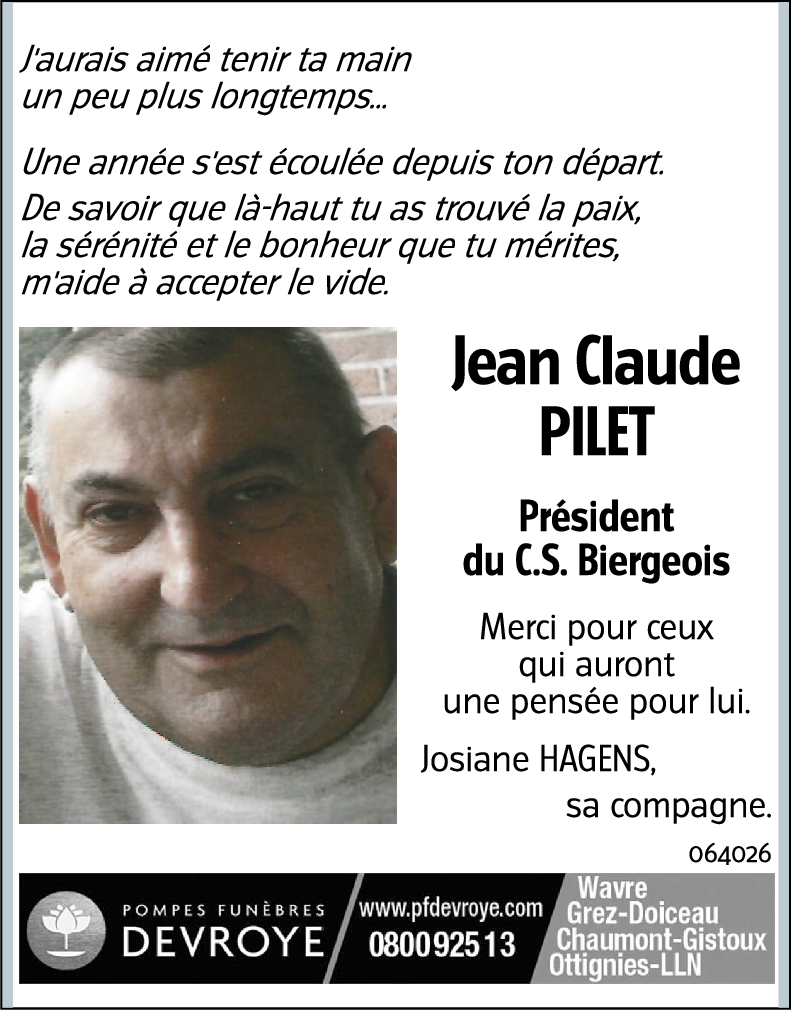 Jean-Claude Pilet